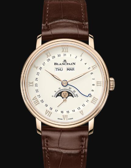 Review Blancpain Villeret Watch Review Villeret Quantième Complet Replica Watch 6264 3642 55B